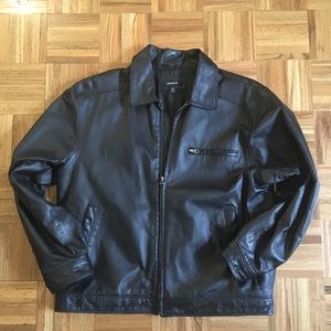 Leather jacket